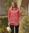 Women's Coral Summer Top Atlas For Men