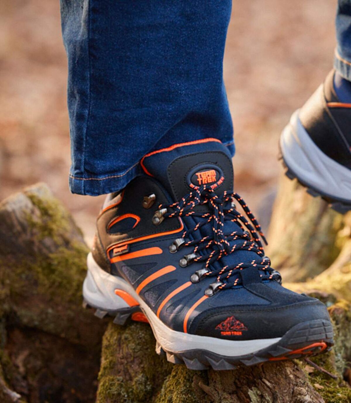 Men's Mid-Rise Hiking Shoes - Navy Atlas For Men