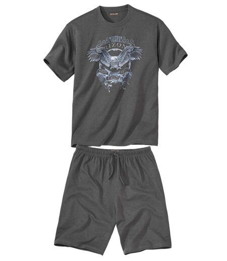 Men's Grey Arizona Short Pyjamas