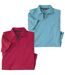 2er-Pack Poloshirts Sport Casual