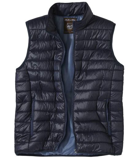 Men's Navy Quilted Padded Gilet