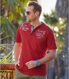 Set van 2 Beach Club T-shirts met Tunesische kraag Atlas For Men