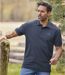 2er-Pack Poloshirts Casual Chic in Piqué-Qualität