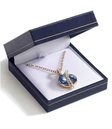 Náhrdelník Záře oceánu šperk s krystaly od firmy Swarovski®