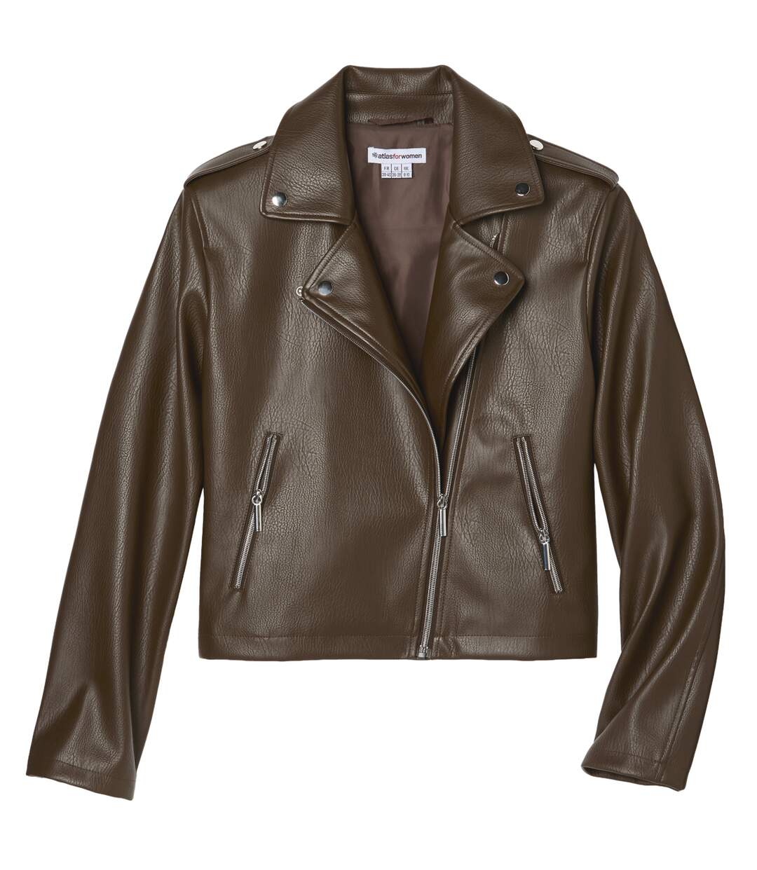 La Veste Simili-Cuir Style Perfecto-3