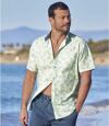 Letní havajská košile s potiskem palmových listů Atlas For Men