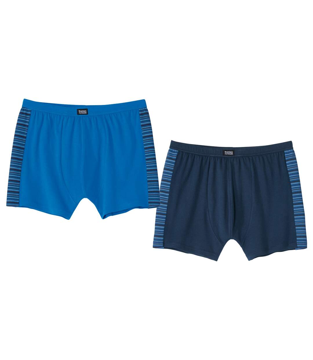 Lot de 2 Boxers Stretch Fantaisie 