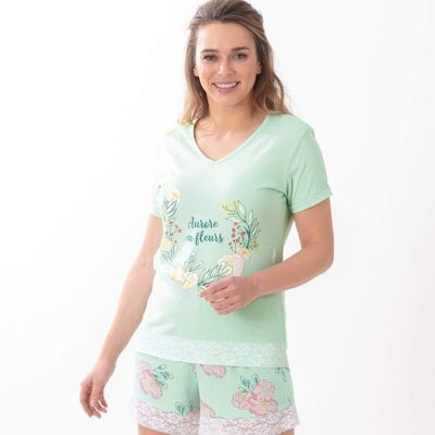 Aurore en fleurs
