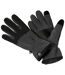 Men's Fleece Touchscreen Gloves - Grey Black