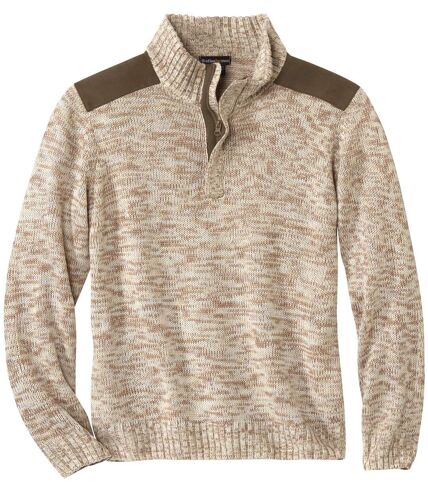 Pull Camionneur Beige 