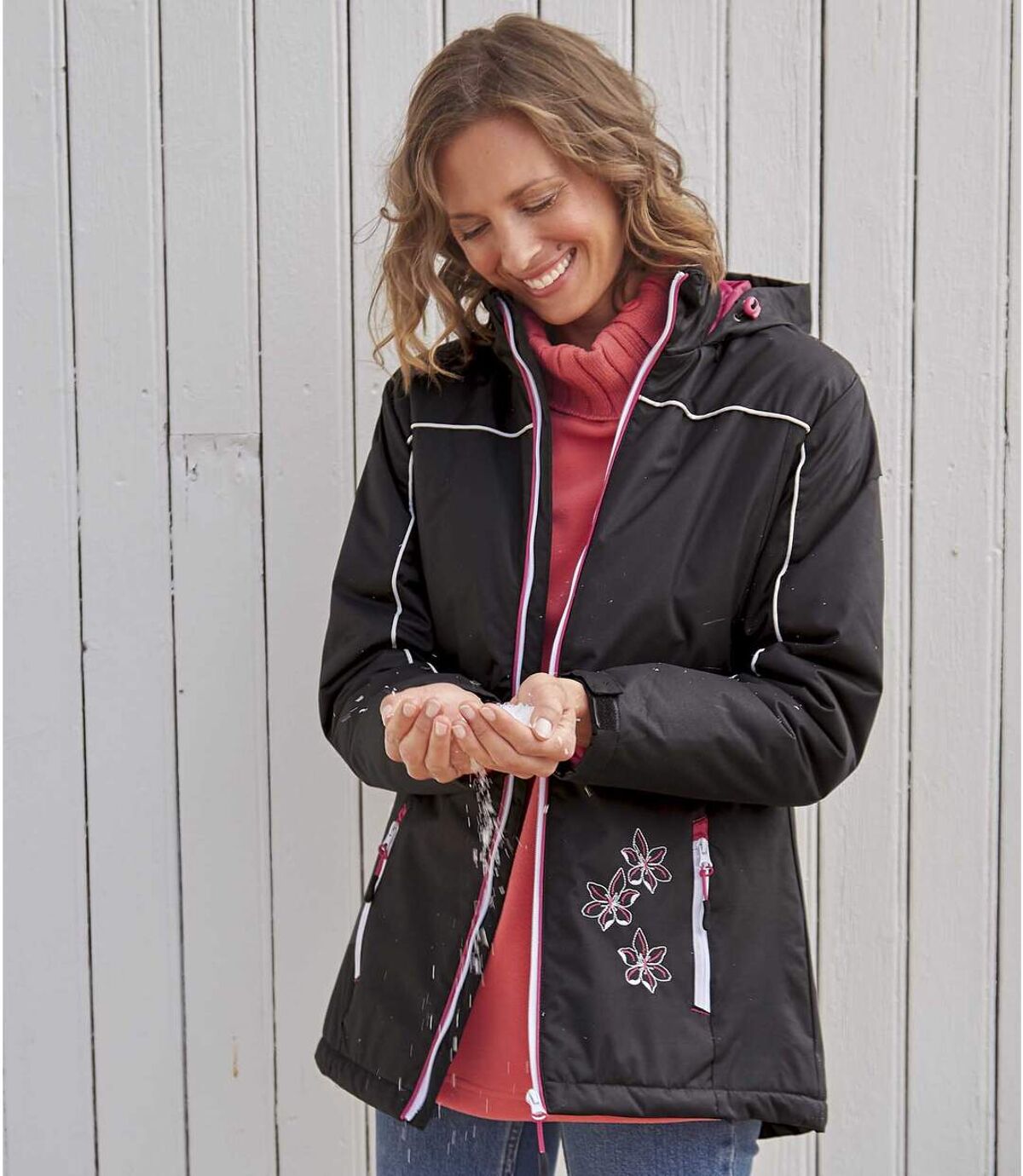 Women’s Black Ski Coat Atlas For Men