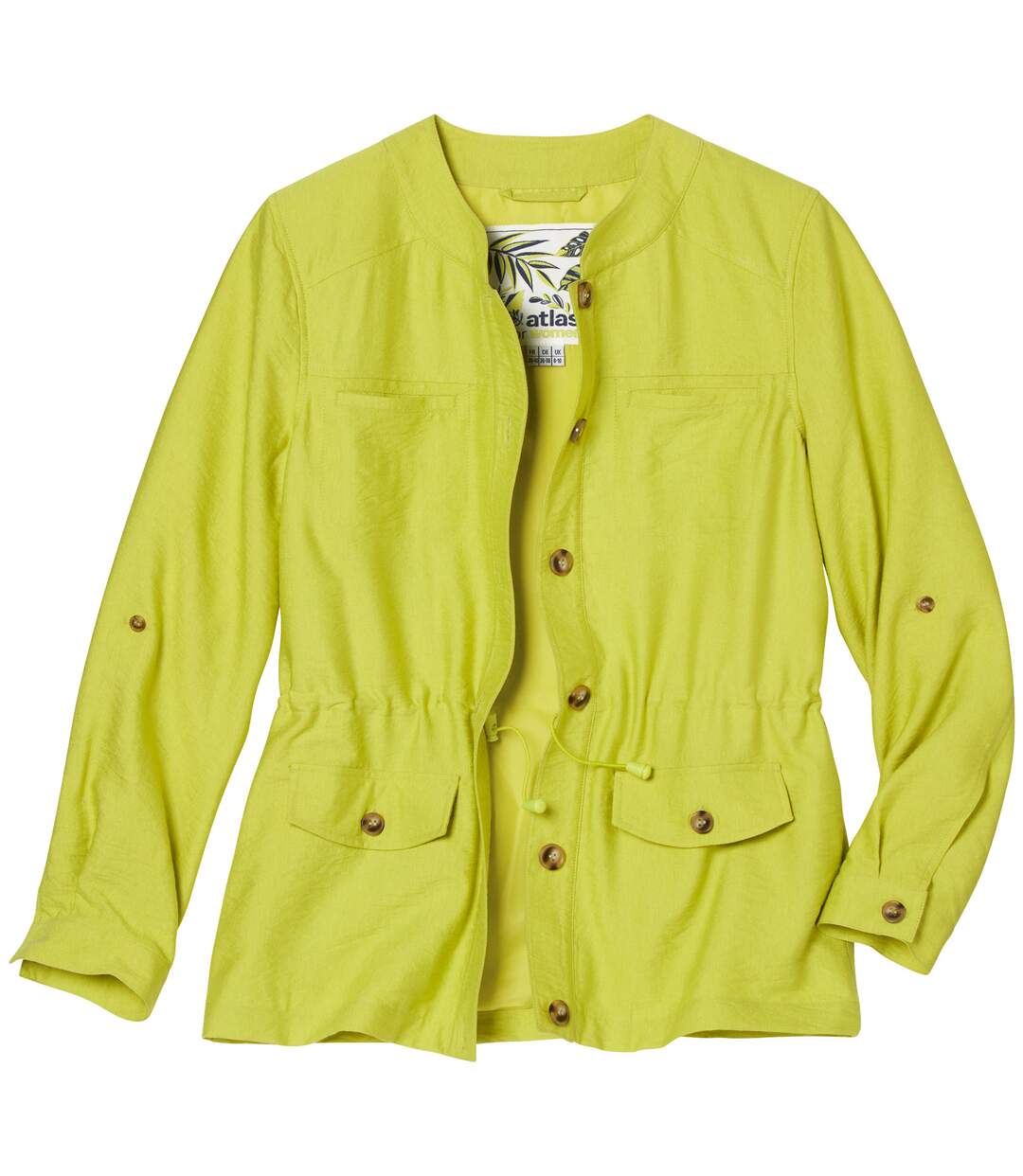 Women's Green Safari Jacket 