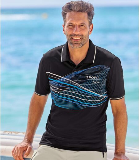Lot de 2 Polos Sport Line 