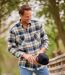 Men's Casual Checked Flannel Shirt