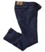 Dunkelblaue Stretch-Jeans Komfort
