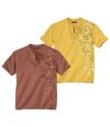 2er-Pack Henleyshirts Maeva Atlas For Men