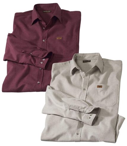 Комплект Фланелевых Рубашек — 2 шт.