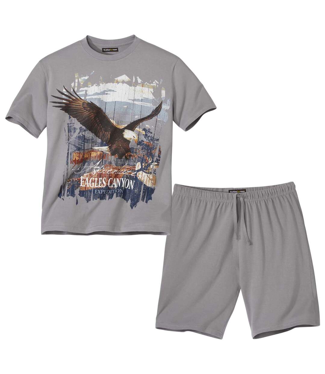 Pyjashort Coton Imprimé Eagle Canyon-1