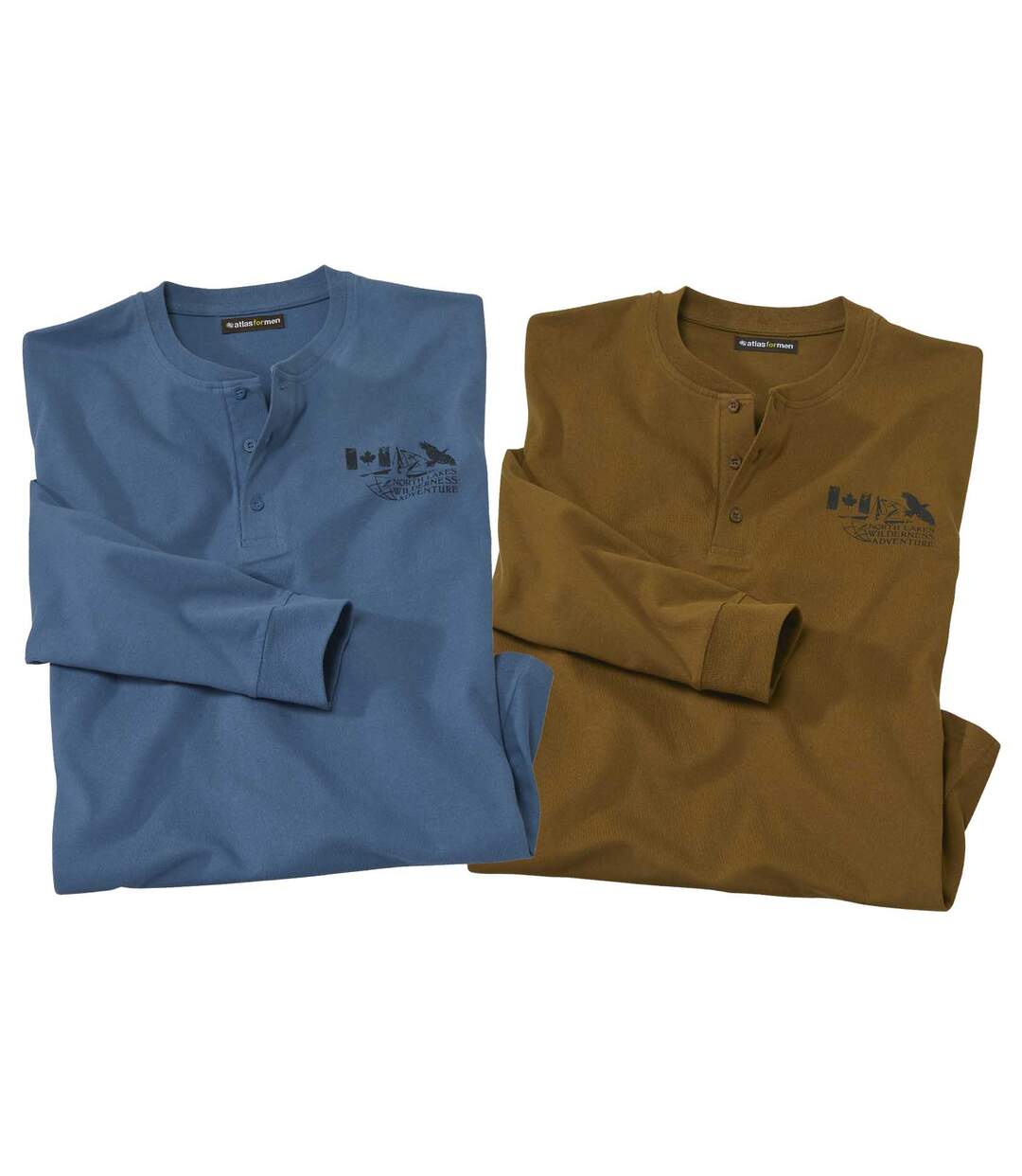 2 darabos, Authentics tunéziai nyakú póló szett-1
