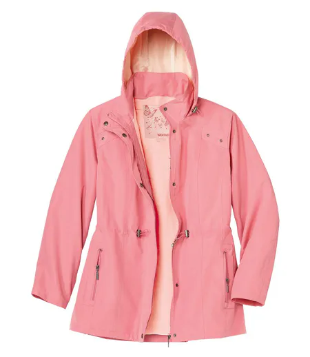 Parka Coupe-Vent à Capuche