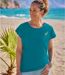 Lot de 2 Tee-Shirts Coton Unis-3