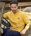 Pack of 2 Men's Button-Neck Long-Sleeved Tops - Anthracite Yellow Atlas For Men