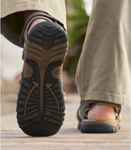 Men's Brown Summer Sandals  