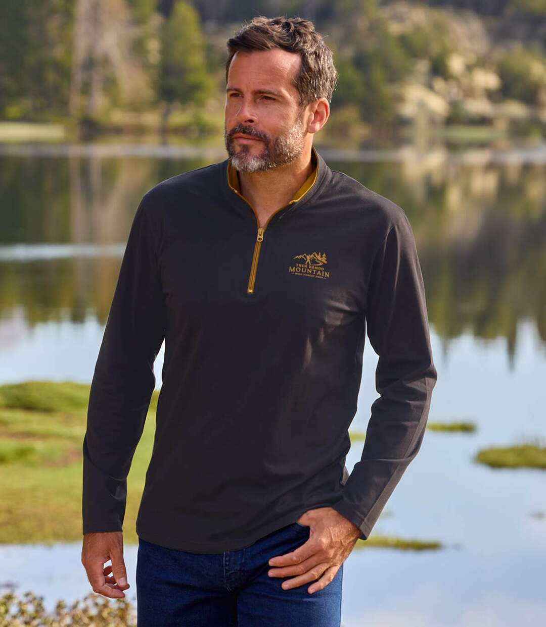 Le Lot de 2 Sous-Pulls en Coton Col Zippé-2