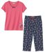 Pyjama en Coton Fleuri-1