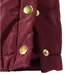 Burgundy Padded Jacket with Faux-Fur Hood-7