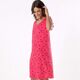 Maxi t-shirt framboise-5