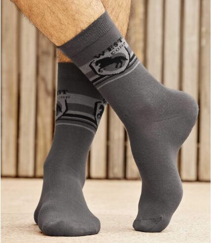 Pack of 4 Pairs of Men's Essential Socks