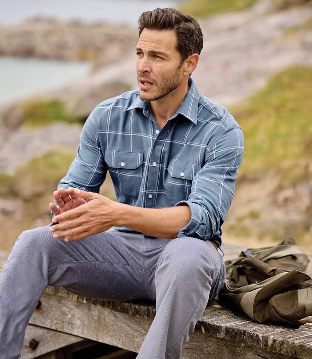 La Chemise Flanelle à Carreaux Coton-3