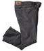 Graue Regular-Jeans mit Stretch-Effekt-1