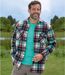 Men's Checked Fleece Overshirt