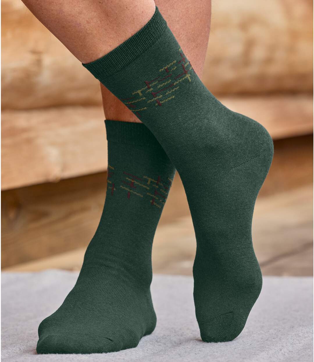 Le Lot de 5 Paires de Chaussettes de Ville-2