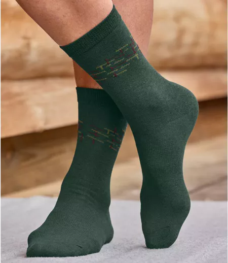 Le Lot de 5 Paires de Chaussettes de Ville