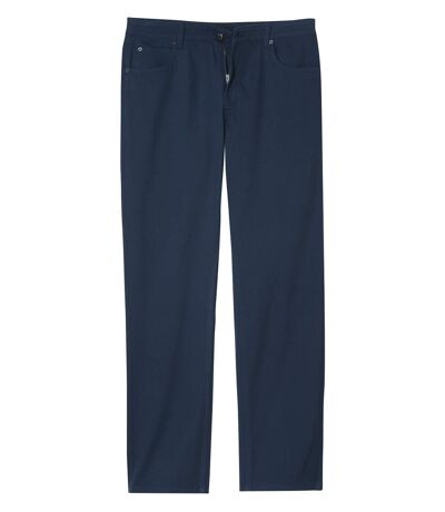 Men's Navy Stretchy Twill Chinos