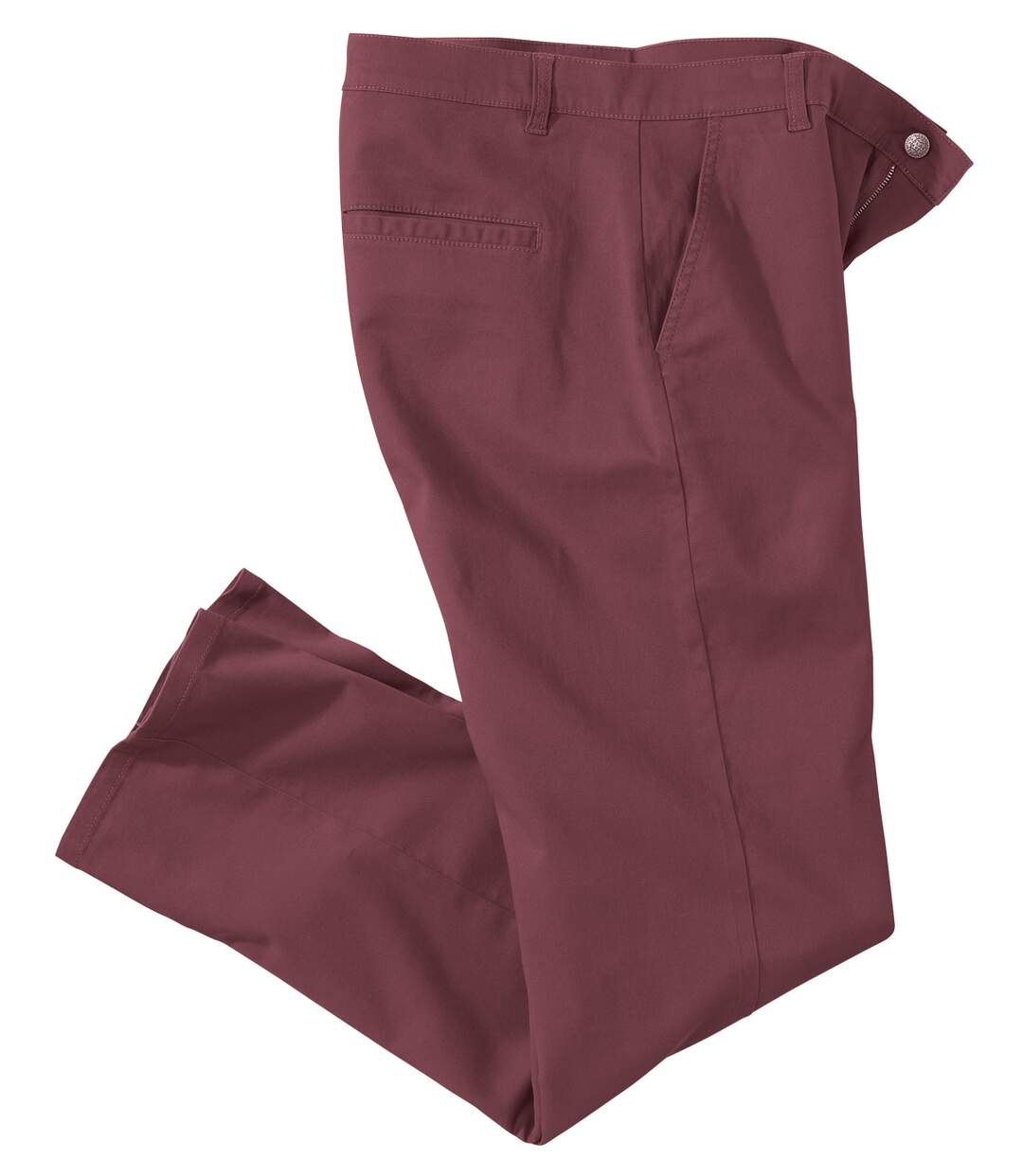 Le Pantalon Chino Bordeaux-3