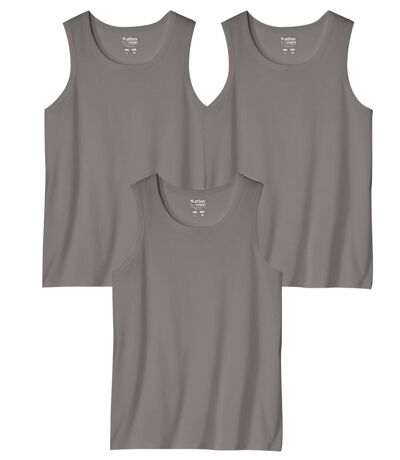 Set van 3 effen tanktops