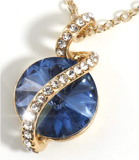 Náhrdelník Záře oceánu šperk s krystaly od firmy Swarovski®
