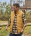 Men's Ochre Padded Gilet-1