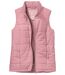 Women's Pink Padded Gilet-5