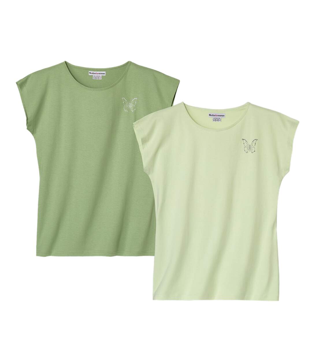 Le Lot de 2 Tee-Shirts Papillon | Atlas For Men