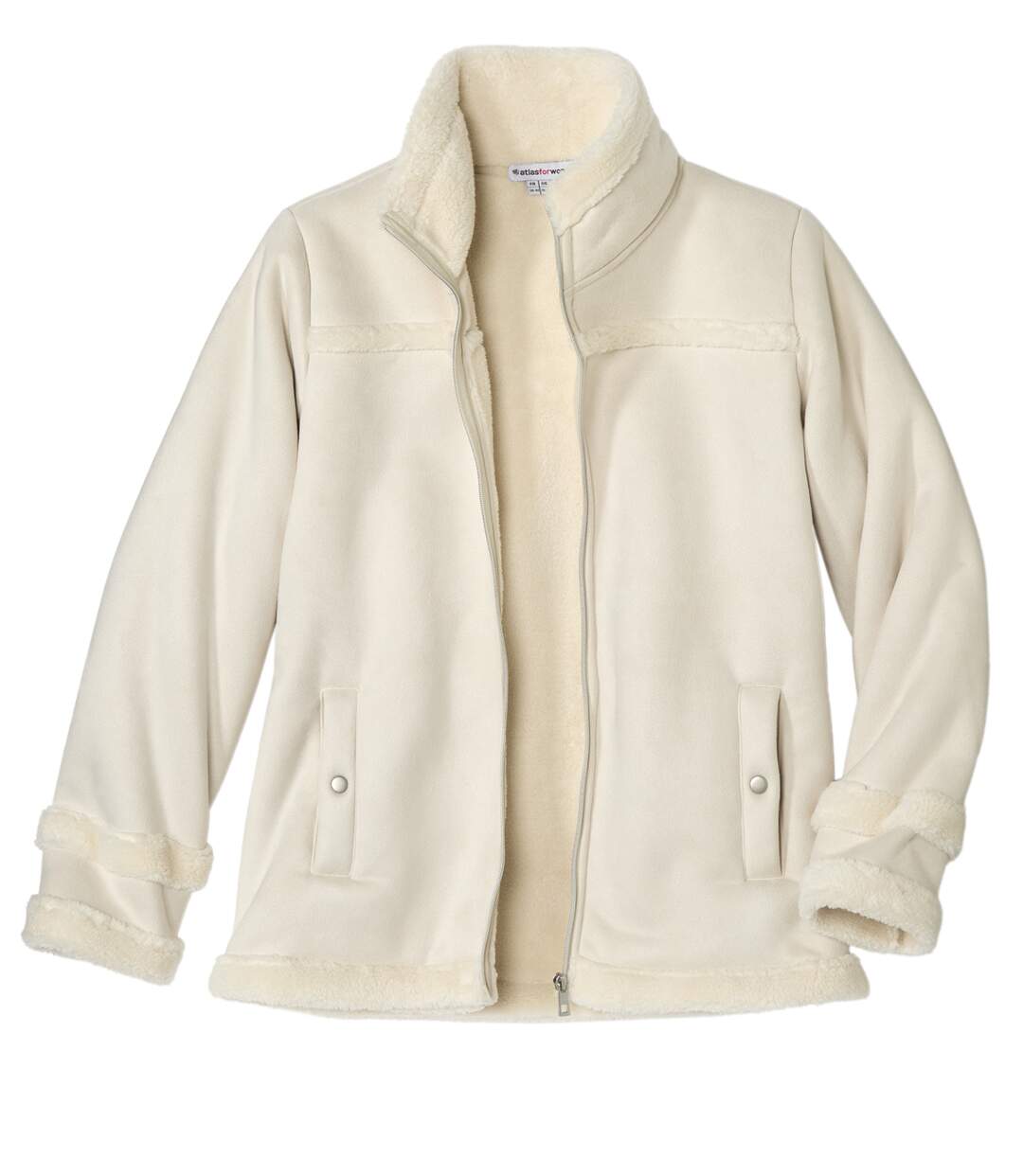 La Veste Suédine Fourrée Sherpa-5