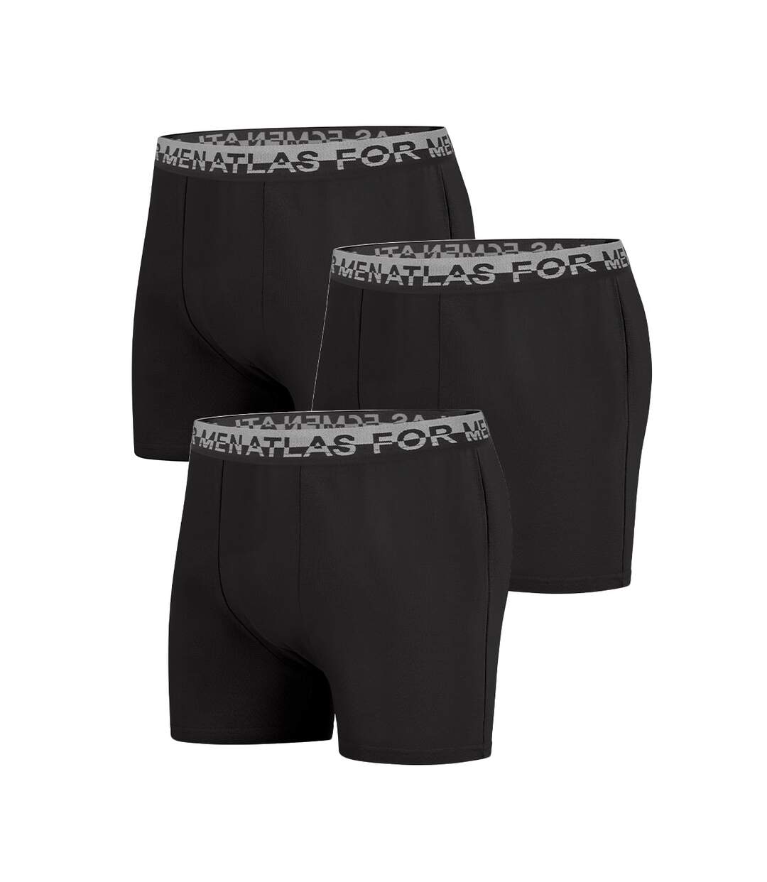 Pack of 3 Men's Black Boxer Shorts