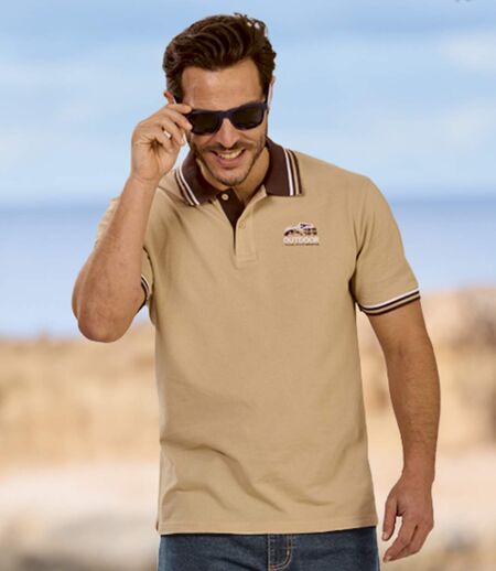 2er-Pack Poloshirts in Piqué-Qualität