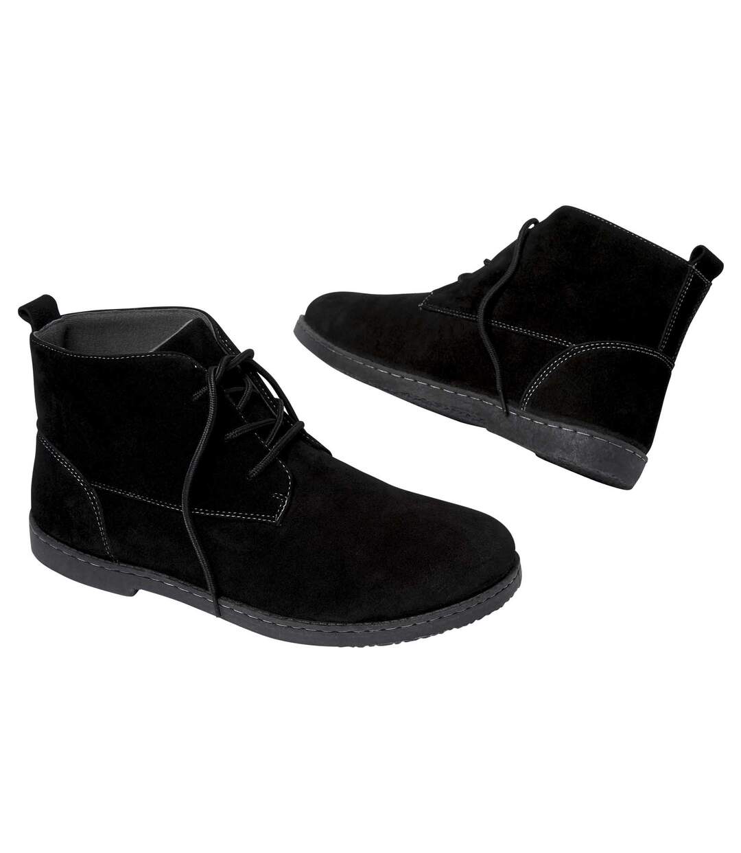 Men's Black Boots-1