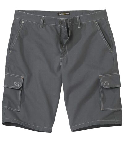 Men's Gray Cargo Shorts