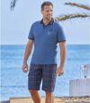 Geruite cargo bermuda  Atlas For Men